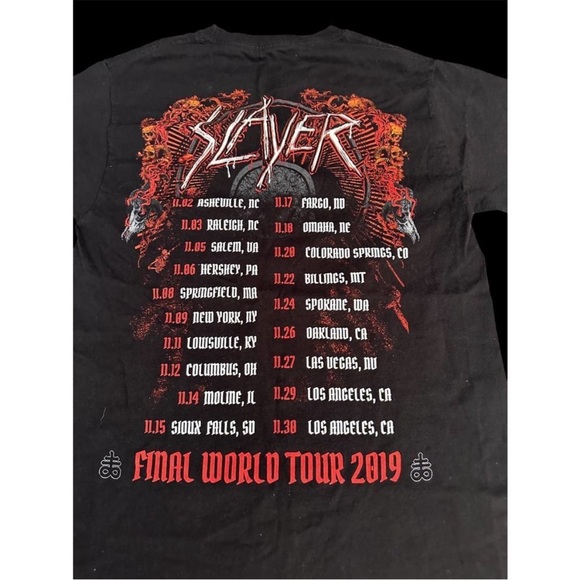 SLAYER FINAL TOUR 2019 - Picture 5 of 7